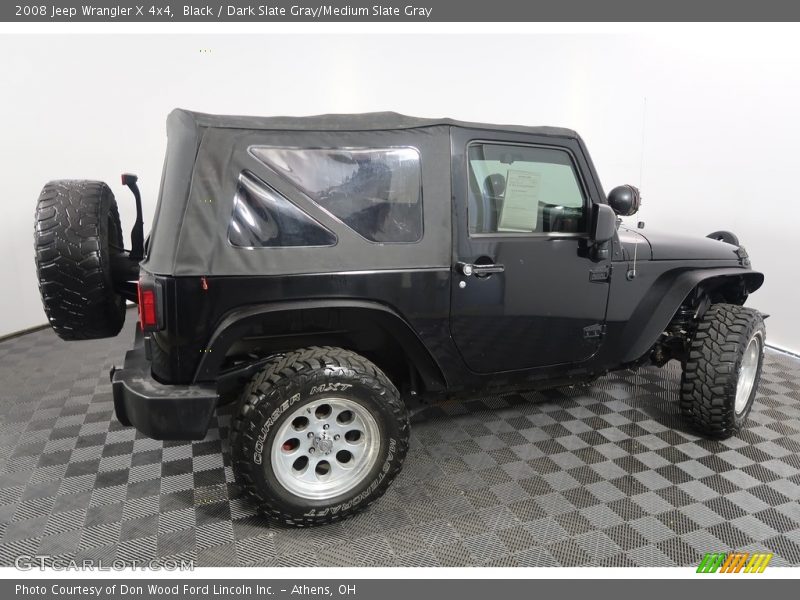 Black / Dark Slate Gray/Medium Slate Gray 2008 Jeep Wrangler X 4x4