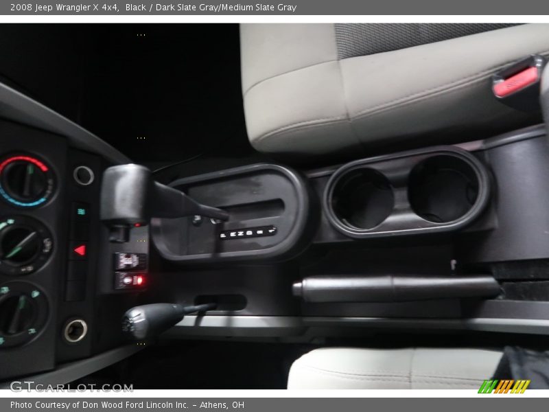 Black / Dark Slate Gray/Medium Slate Gray 2008 Jeep Wrangler X 4x4