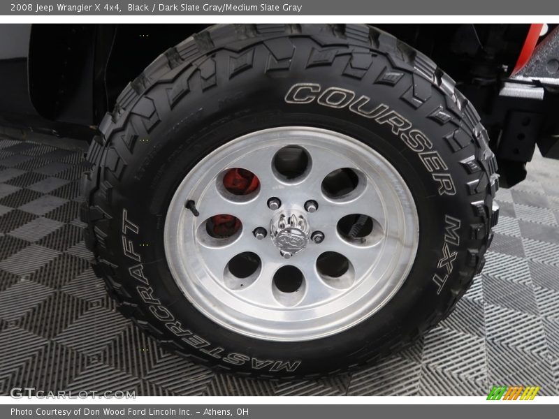 Black / Dark Slate Gray/Medium Slate Gray 2008 Jeep Wrangler X 4x4