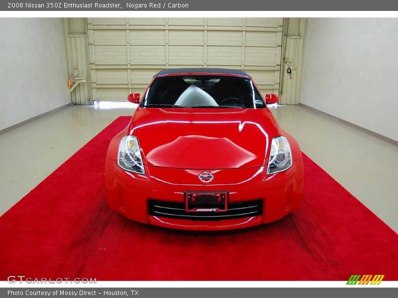 Nogaro Red / Carbon 2008 Nissan 350Z Enthusiast Roadster