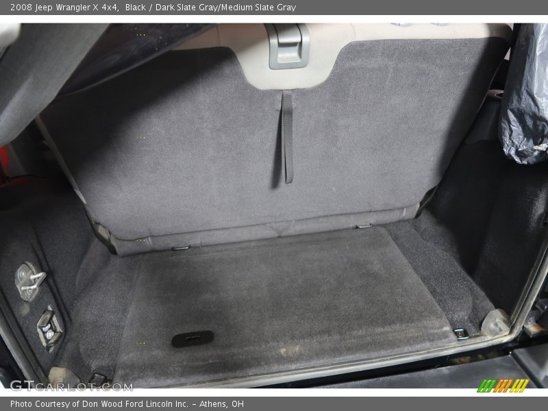 Black / Dark Slate Gray/Medium Slate Gray 2008 Jeep Wrangler X 4x4