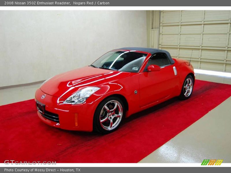 Nogaro Red / Carbon 2008 Nissan 350Z Enthusiast Roadster