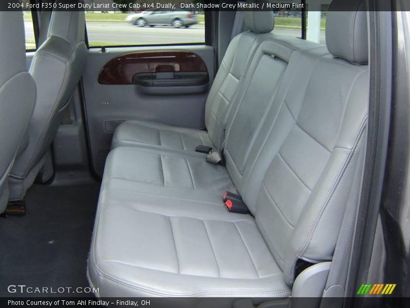 Dark Shadow Grey Metallic / Medium Flint 2004 Ford F350 Super Duty Lariat Crew Cab 4x4 Dually