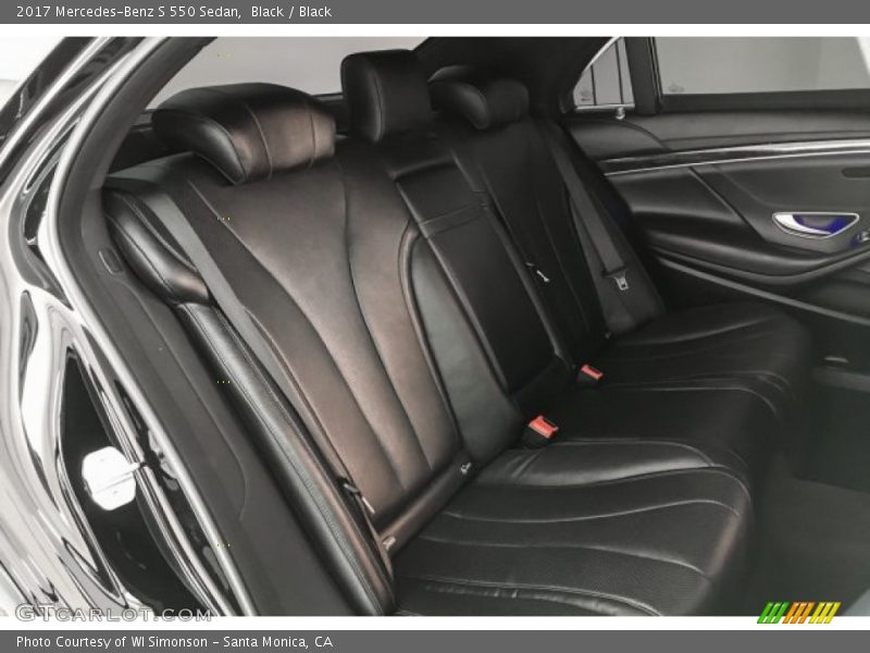 Black / Black 2017 Mercedes-Benz S 550 Sedan