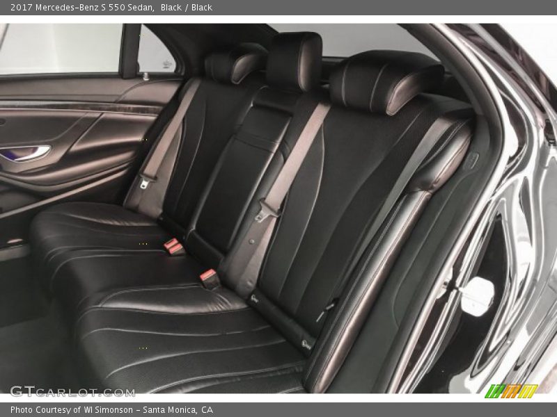 Black / Black 2017 Mercedes-Benz S 550 Sedan