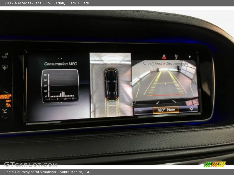 Black / Black 2017 Mercedes-Benz S 550 Sedan