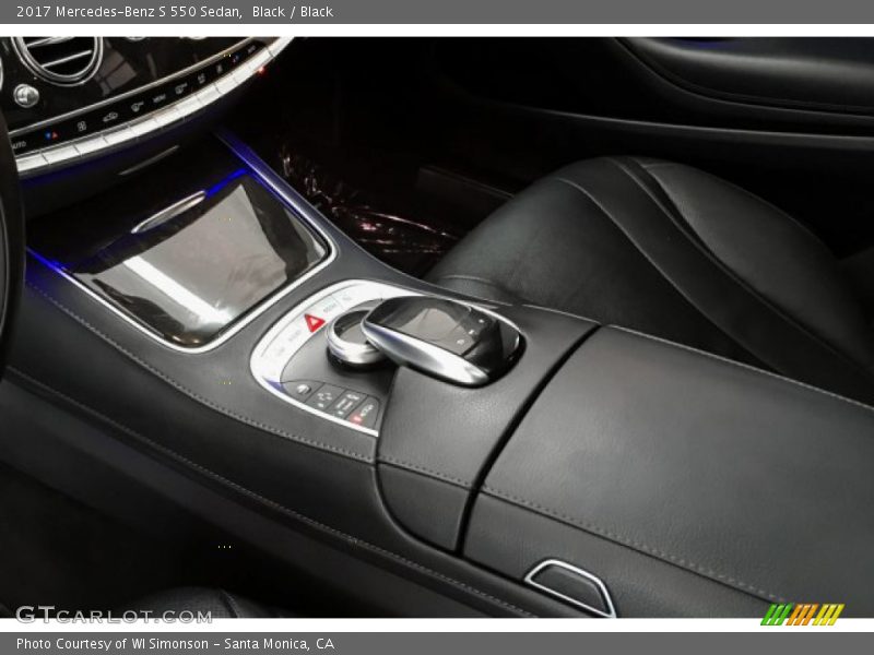 Black / Black 2017 Mercedes-Benz S 550 Sedan