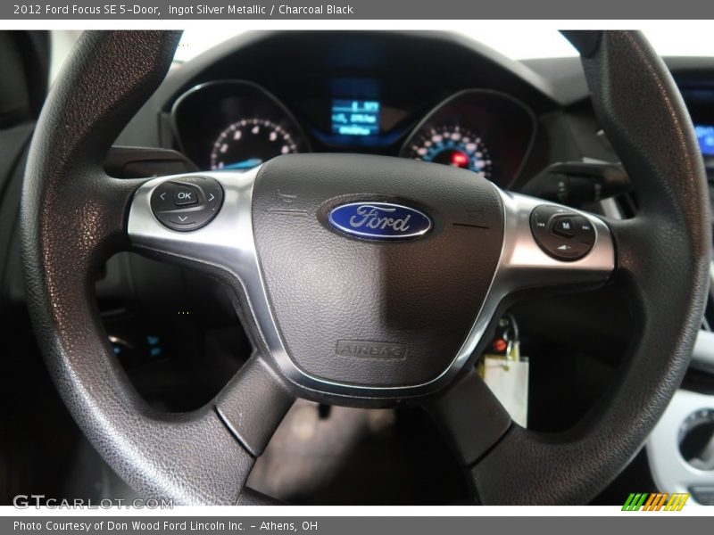 Ingot Silver Metallic / Charcoal Black 2012 Ford Focus SE 5-Door