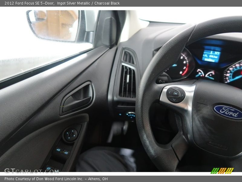 Ingot Silver Metallic / Charcoal Black 2012 Ford Focus SE 5-Door