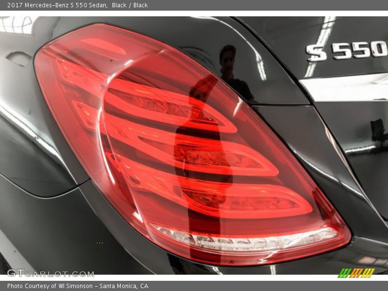 Black / Black 2017 Mercedes-Benz S 550 Sedan
