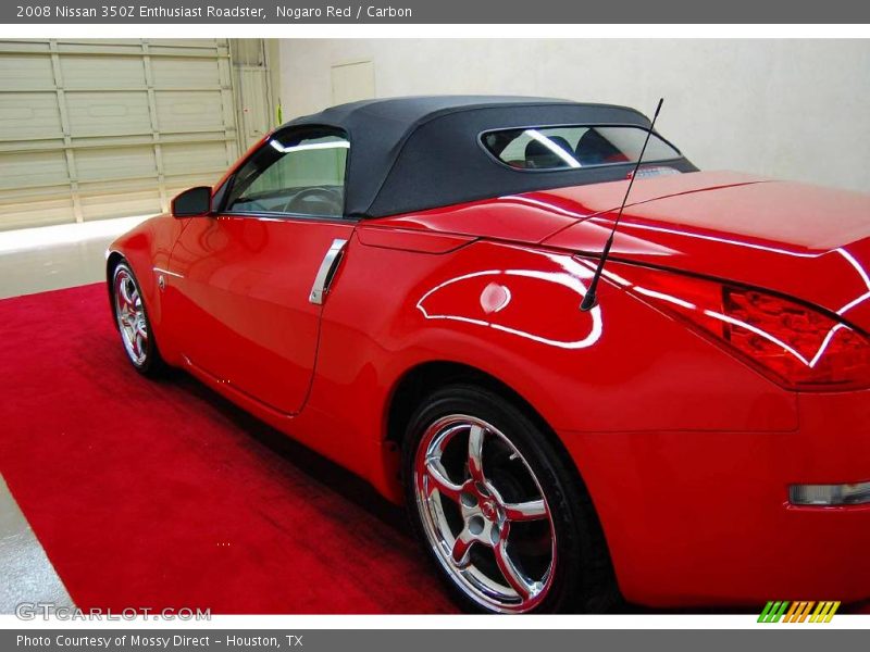 Nogaro Red / Carbon 2008 Nissan 350Z Enthusiast Roadster