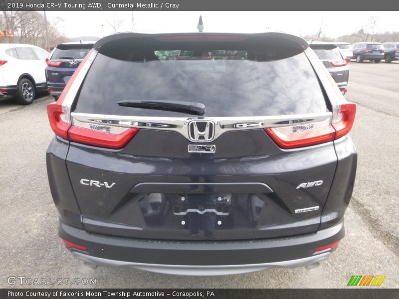 Gunmetal Metallic / Gray 2019 Honda CR-V Touring AWD