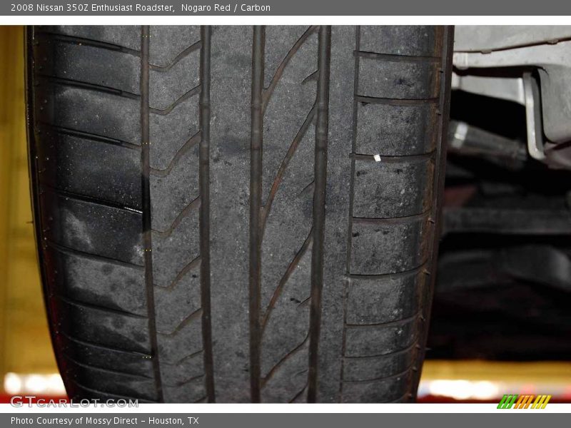 Nogaro Red / Carbon 2008 Nissan 350Z Enthusiast Roadster