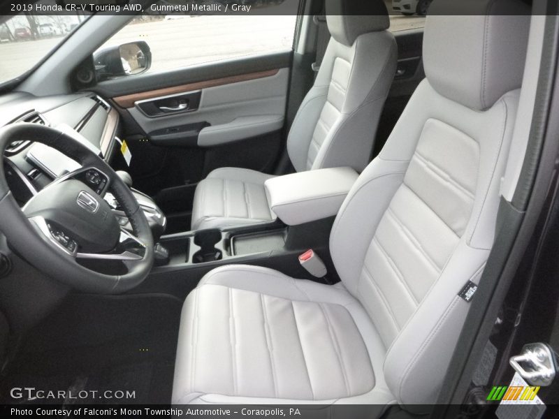 Gunmetal Metallic / Gray 2019 Honda CR-V Touring AWD