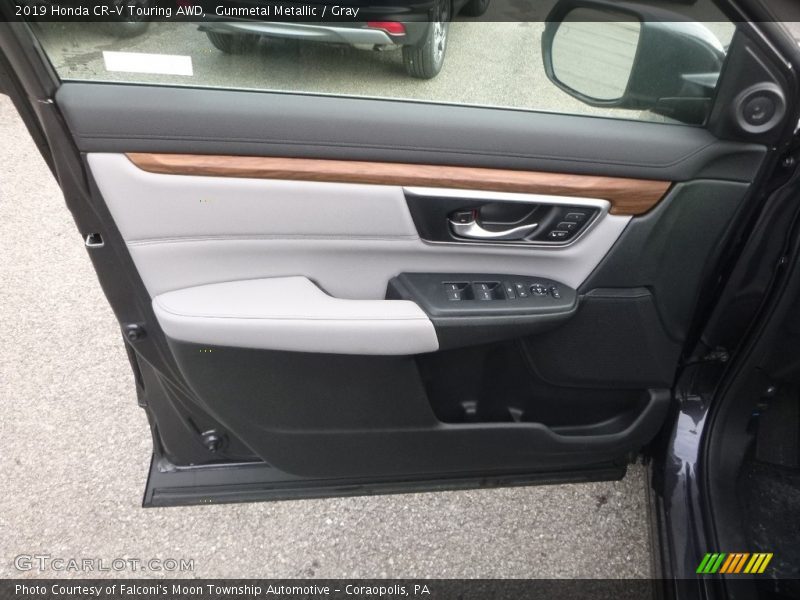 Gunmetal Metallic / Gray 2019 Honda CR-V Touring AWD