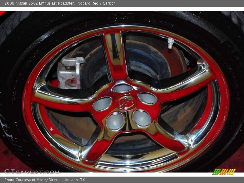 Nogaro Red / Carbon 2008 Nissan 350Z Enthusiast Roadster