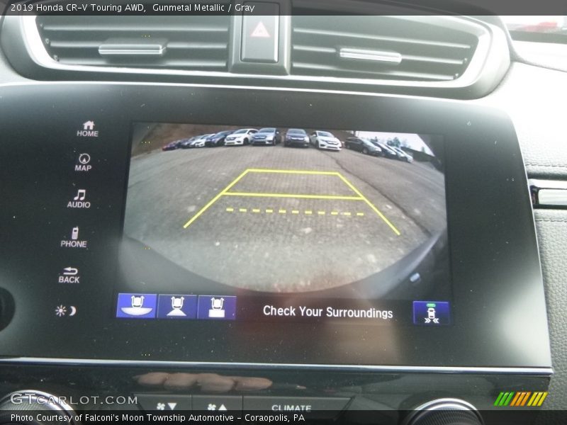 Gunmetal Metallic / Gray 2019 Honda CR-V Touring AWD