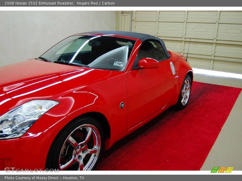 Nogaro Red / Carbon 2008 Nissan 350Z Enthusiast Roadster