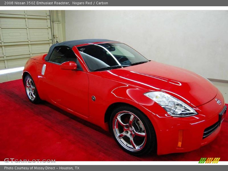 Nogaro Red / Carbon 2008 Nissan 350Z Enthusiast Roadster