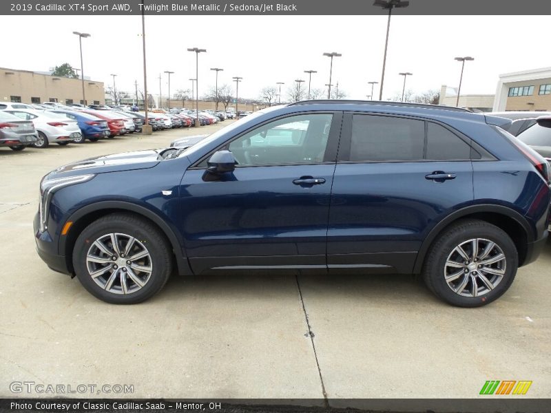  2019 XT4 Sport AWD Twilight Blue Metallic