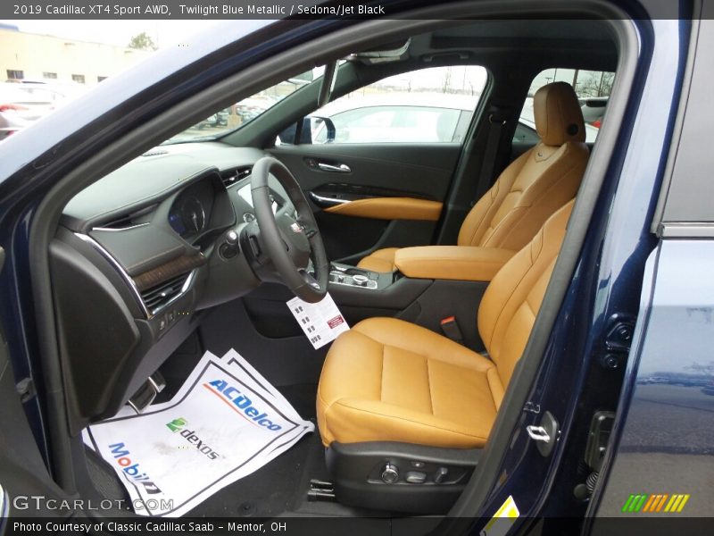 Front Seat of 2019 XT4 Sport AWD