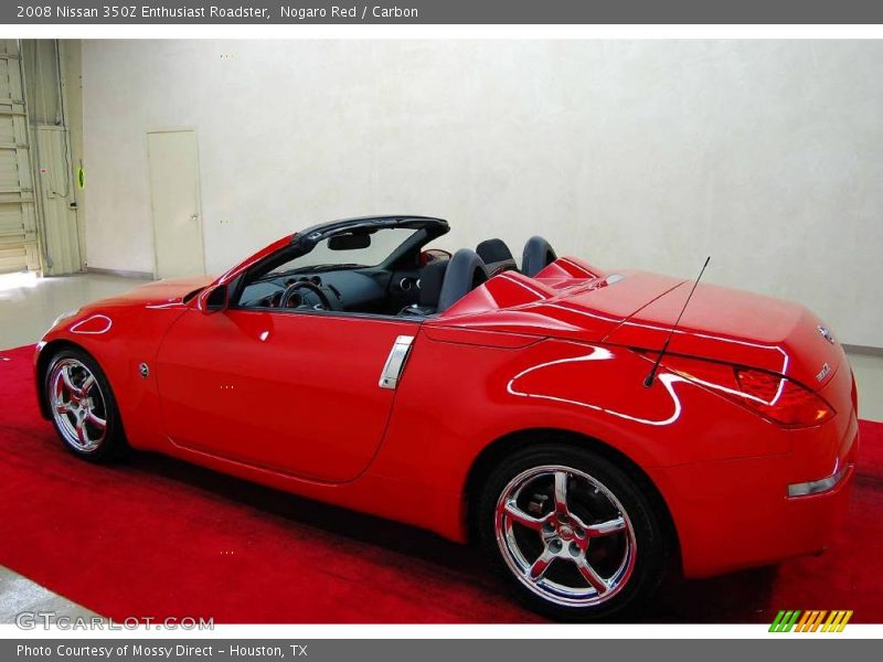 Nogaro Red / Carbon 2008 Nissan 350Z Enthusiast Roadster
