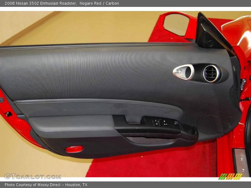 Nogaro Red / Carbon 2008 Nissan 350Z Enthusiast Roadster