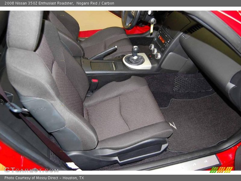 Nogaro Red / Carbon 2008 Nissan 350Z Enthusiast Roadster