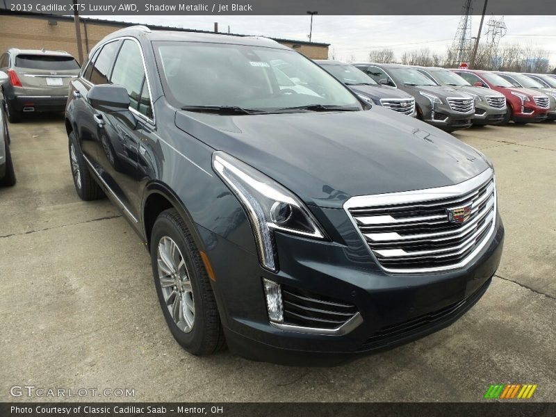 Shadow Metallic / Jet Black 2019 Cadillac XT5 Luxury AWD