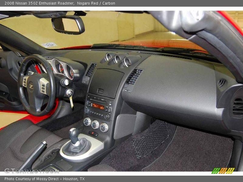 Nogaro Red / Carbon 2008 Nissan 350Z Enthusiast Roadster