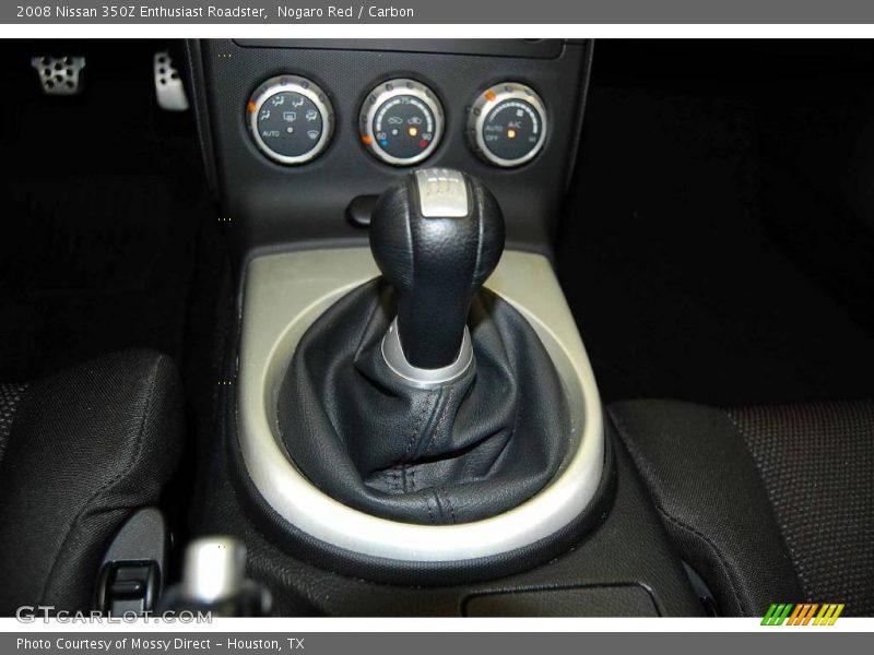 Nogaro Red / Carbon 2008 Nissan 350Z Enthusiast Roadster