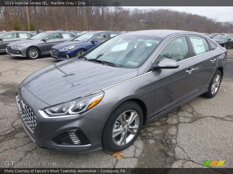 Machine Gray / Gray 2019 Hyundai Sonata SEL