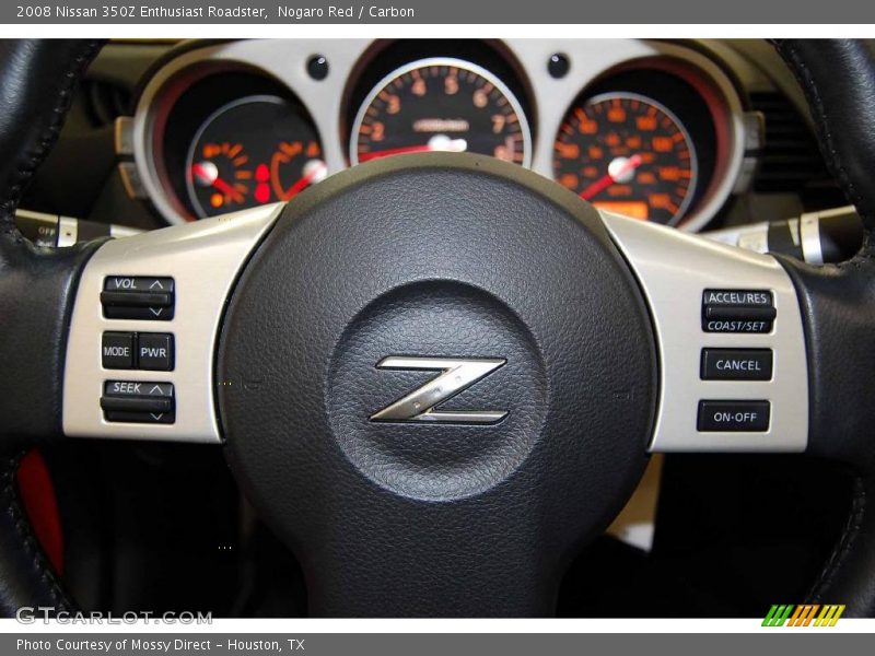 Nogaro Red / Carbon 2008 Nissan 350Z Enthusiast Roadster