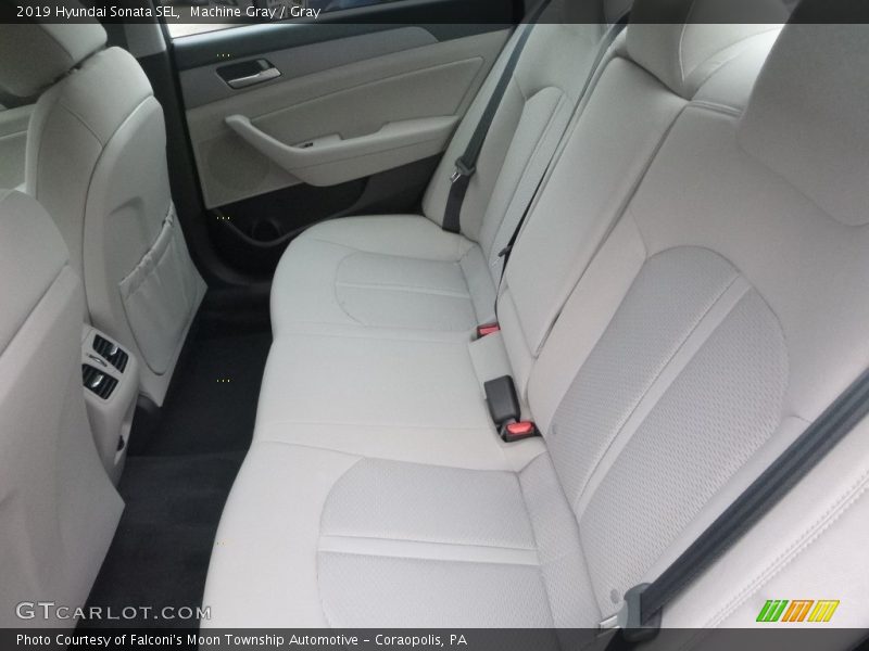 Machine Gray / Gray 2019 Hyundai Sonata SEL