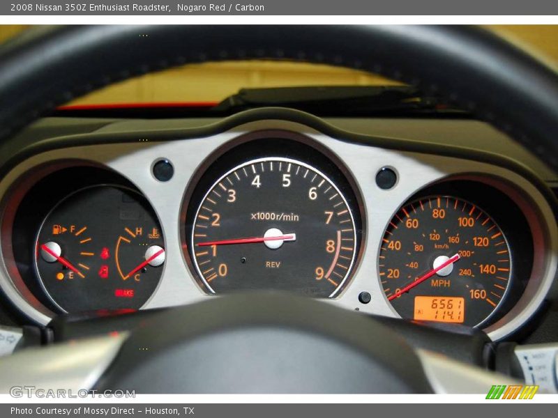 Nogaro Red / Carbon 2008 Nissan 350Z Enthusiast Roadster