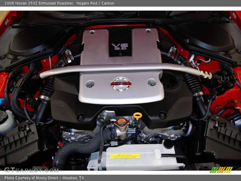 Nogaro Red / Carbon 2008 Nissan 350Z Enthusiast Roadster