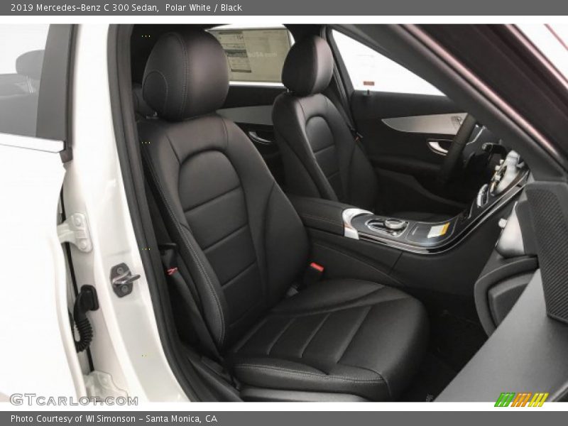 Polar White / Black 2019 Mercedes-Benz C 300 Sedan