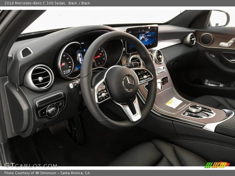 Black / Black 2019 Mercedes-Benz C 300 Sedan