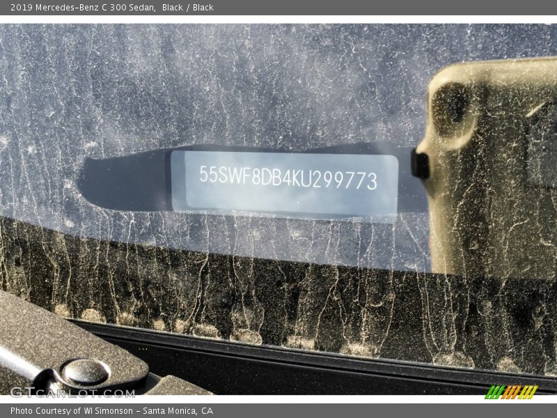 Black / Black 2019 Mercedes-Benz C 300 Sedan
