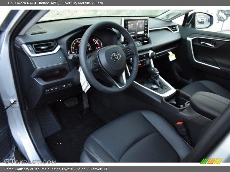 Front Seat of 2019 RAV4 Limited AWD