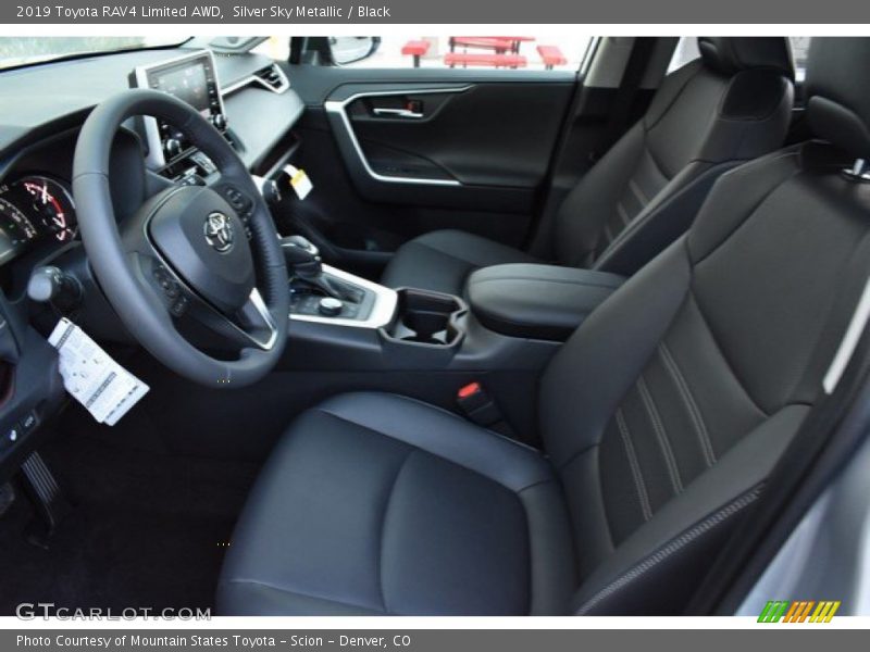 Front Seat of 2019 RAV4 Limited AWD