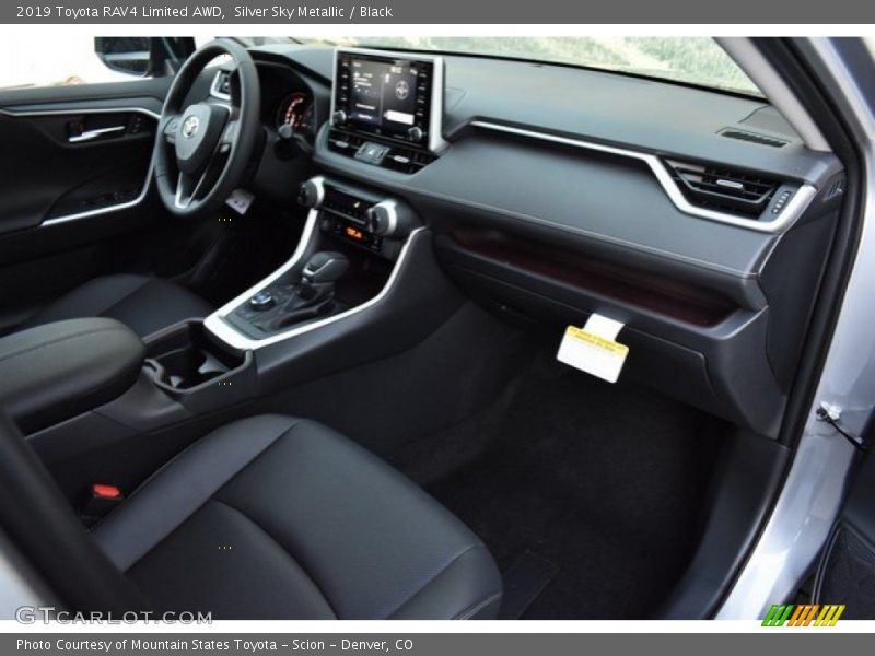 Silver Sky Metallic / Black 2019 Toyota RAV4 Limited AWD