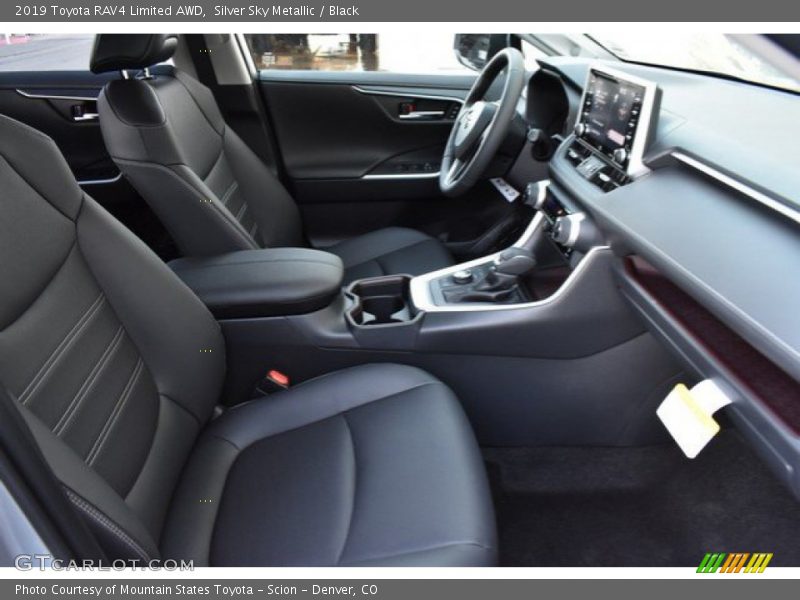 Silver Sky Metallic / Black 2019 Toyota RAV4 Limited AWD