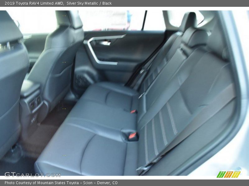 Silver Sky Metallic / Black 2019 Toyota RAV4 Limited AWD