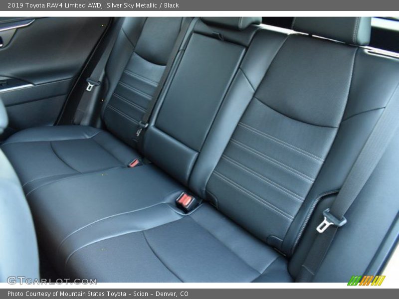 Rear Seat of 2019 RAV4 Limited AWD