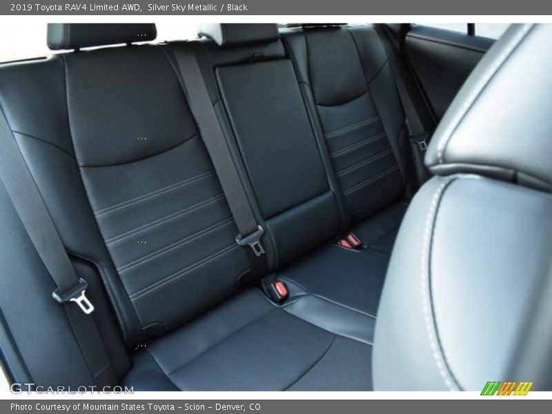 Rear Seat of 2019 RAV4 Limited AWD