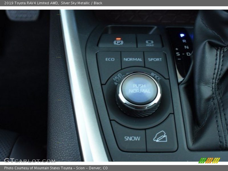 Controls of 2019 RAV4 Limited AWD