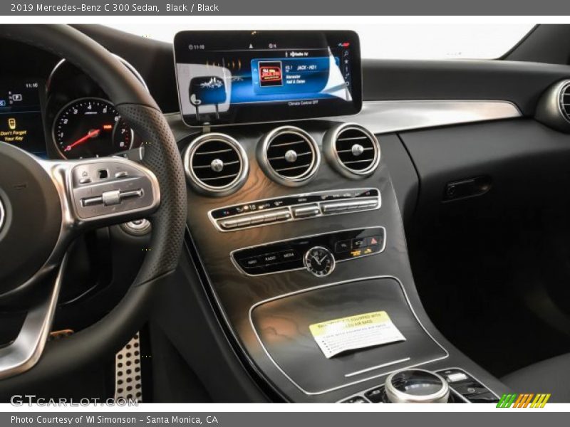 Black / Black 2019 Mercedes-Benz C 300 Sedan