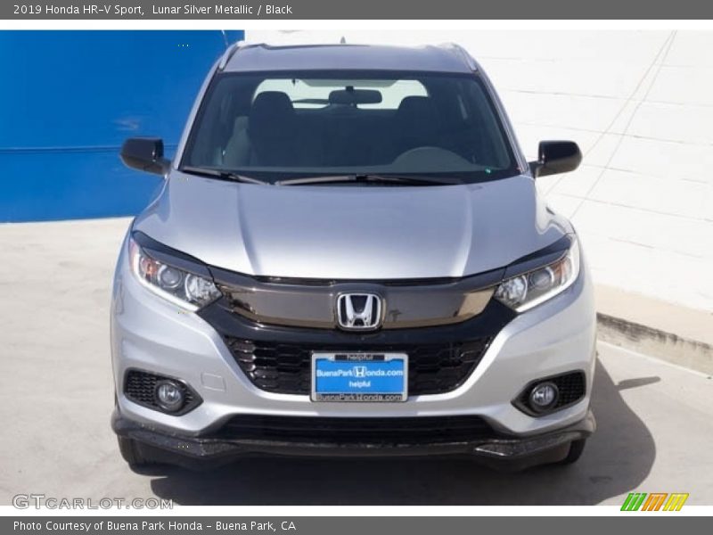 Lunar Silver Metallic / Black 2019 Honda HR-V Sport