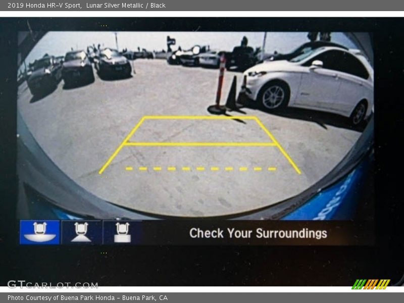 Lunar Silver Metallic / Black 2019 Honda HR-V Sport